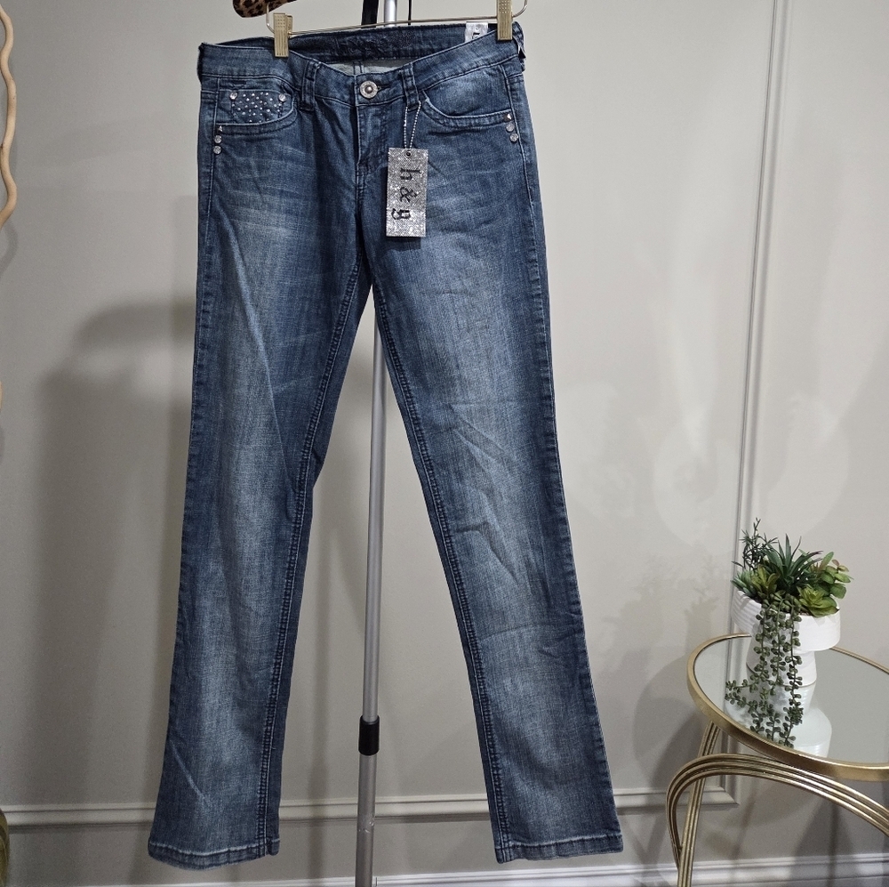 NWT H&G Blue Denim Women's Jeans Sz.5 Girls